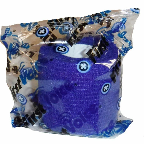 First Voice™ 2" x 5 Yards Self Adhesive Bandage, Non-Latex , Dark Blue, Pack of 8