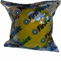 First Voice™ 2" x 5 Yards Self Adhesive Bandage, Non-Latex , Yellow, Pack of 8