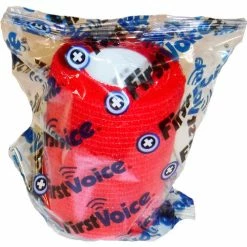 First Voice™ 3" x 5 Yards Self Adhesive Bandage, Non-Latex , True Red, Pack of 8
