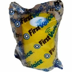 First Voice™ 3" x 5 Yards Self Adhesive Bandage, Non-Latex , Yellow, Pack of 8