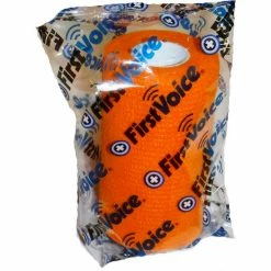 First Voice™ 4" x 5 Yards Self Adhesive Bandage, Non-Latex , Orange