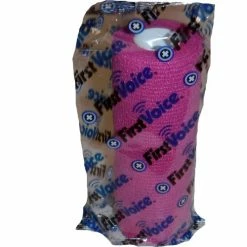 First Voice™ 5" x 5 Yards Self Adhesive Bandage, Non-Latex , Bright Pink, Pack of 4