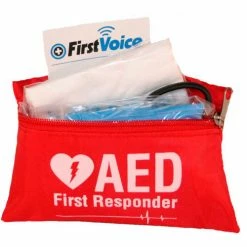 First Voice™ Basic AED Responder Kit with Nylon Bag