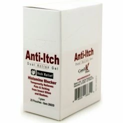 CoreTex® 26630 Anti-Itch Gel Pouch, Dual Action, 25 Box - Pkg Qty 8