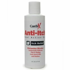 CoreTex® 26666 Anti-Itch Gel Bottle, 6 oz, Dual Action, 1-Bottle - Pkg Qty 12