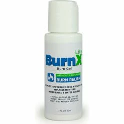 CoreTex® Burn X Lite 32763 Cool Gel Minor Burns & Sunburn, 2oz Bottle, Lidocaine Free, 1-Bottle - Pkg Qty 12