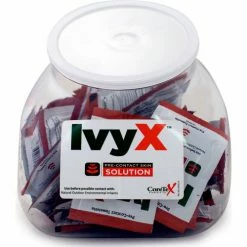 CoreTex® Ivy X 83642 Pre-Contact Gel, Posion Oak & Ivy Solution, Fish Bowl, 50 Packets