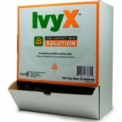 CoreTex® Ivy X 83662 Pre-Contact Gel, Posion Oak & Ivy Solution, Wallmount Pack, 50 Packets
