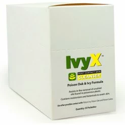 CoreTex® Ivy X 84640 Post-Contact Cleanser, Posion Oak & Ivy Lotion, Clamshell, 25/Box - Pkg Qty 8