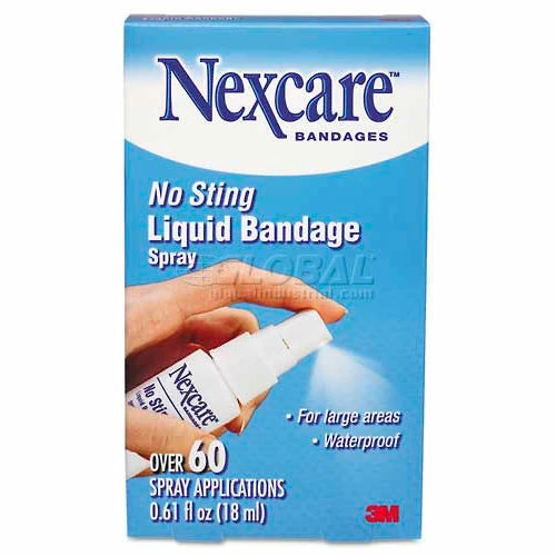 3M Nexcare 11803 No-Sting Liquid Bandage Spray, .61 oz.
