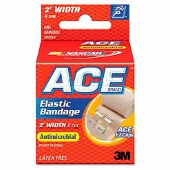 ACE 207310 Elastic Bandage with E-Z Clips, 2"