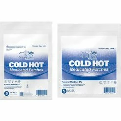 Dynarex Cold Hot Medicated Patches For Back, 180 Pcs