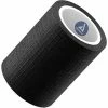Dynarex Sensi Wrap Self Adherent Bandage Rolls, 2"W x 5 yards, Black, 36 Pcs