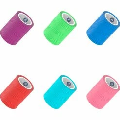 Dynarex&153; Sensi Wrap Self Adherent Bandage Rolls, 4"W x 5 yards, Purple, 18 Pcs