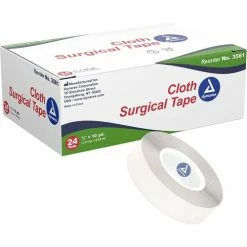 Dynarex Cloth Surgical Tape, 1/2"W x 10 yards, Pack of 288