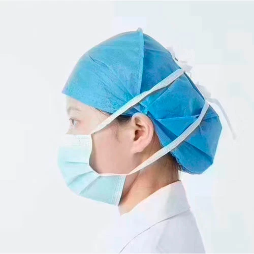 Global Industrial Disposable Medical Face Masks, 3-Ply with Ties, Individually Wrapped, Blue, 50/Box - Image 5